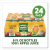 100% Original Apple Juice, Apple, 8 Oz Bottle, 24/Carton