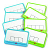 Elkonin Box Magnetic Dry Erase Board Set, 11.4 x 5, White Surface, 8 Boards
