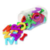 Jumbo Uppercase Magnetic Letters, 2.5" Tall, Assorted Colors, 40 Pieces