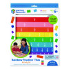 Rainbow Fraction Tiles With Tray, Grades 1 To 3, 54 Pieces