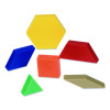 Plastic Pattern Blocks, Grades Pre-K To 2, 250 Pieces