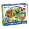 Jumbo Farm Animals, Grades Pre-K To 3, 7 Pieces