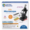 Elite Microscope, 100x/300x/600x Magnification, Simple Stage, Mirror Illuminator, Black, 21 Pieces