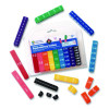 Fraction Tower Equivalency Cubes, Nine Sizes, Grades 1 To 4, 51 Pieces