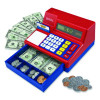 Pretend And Play Calculator Cash Register, Grades Pre-K To 2, 73 Pieces