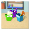 Magnetic Create-a-Space Storage Bins, 2" x 3.75" Assorted Colors, 4 Bins