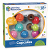 Smart Snacks Shape Sorting Cupcakes, Pre-K, 17 Pieces