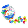 10-Sided Double-Decahedra Dice In Dice, Ages 6 To 10, 72 Dice