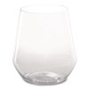 Reserv Stemless Glassware, 12 Oz, Clear, 16 Cups/Tray, 4 Trays/Carton