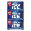 Sugarless Gum, Peppermint Flavor, 16 Pieces/Pack, 12 Packs/Carton