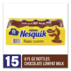 Nesquik Chocolate Lowfat Milk, 8 Oz Bottle,  15/Carton