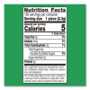 Ice Cubes Spearmint Sugar-Free Gum, Spearmint, 40 Cubes/Bottle, 4 Bottles/Carton