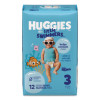 Little Swimmers, Size 3, 16 Lbs To 26 Lbs, 12/Pack, 8 Packs/Carton