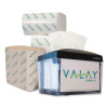 Valay Table Top Napkin Dispenser, 6 x 6.5 x 8, Black
