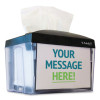 Valay Table Top Napkin Dispenser, 6 x 6.5 x 8, Black