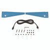 Upper Workbench Shelf, 3 Duplex Outlets, For Use With 72" Wide Workbenches, 100 Lb Weight Capacity