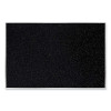 Aluminum-Frame Recycled Rubber Bulletin Boards, 120.5" x 48.5", Confetti Surface, Satin Aluminum Frame