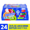 Juice Drink Variety Pack, Snapple Apple, Fruit Punch, Kiwi Strawberry, 20 Oz Bottle, 24/Carton