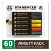 Pods Variety Pack, Blonde Espresso/Colombia/Espresso/Pikes Place, 60 Pods/Pack