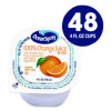 No-Thaw 100% Juice Cups, Orange, 4 Oz Cups, 48/Carton