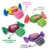 Bubble Gum Assorted Flavor Twist Tub, 0.16 Oz Individually Wrapped, 300/Tub, 2 Tubs/Carton