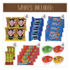 Quarantine Snack Box, 42 Assorted Snacks/Box, 5 Lb Box
