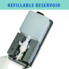 Sanitizer Dispenser, 4.6 x 4.5 x 17, Silver