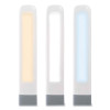 Cool Breeze Fan Lamp, 15" To 26.5" High, White