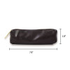 Pencil Case, 7.9" x 2" x 2", Black