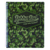 Letter Size Notebook, 1-Subject, Medium/College Rule, Green/Black Cover, (100) 11 x 8.5 Sheets, 3/Pack