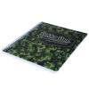Letter Size Notebook, 1-Subject, Medium/College Rule, Green/Black Cover, (100) 11 x 8.5 Sheets, 3/Pack