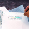 Letter Size 1-Subject Notebook, Medium/College Rule, White Cover, (80) 10.5 x 8 Sheets, 3/Pack
