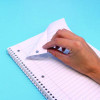 Letter Size 1-Subject Notebook, Medium/College Rule, White Cover, (80) 10.5 x 8 Sheets, 3/Pack