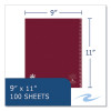 Lefty Notebook, 1-Subject, Medium/College Rule, Randomly Assorted Cover Colors, (100) 11 x 9 Sheets, 24/Carton