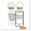 Whitelines Notebook, Quadrille Rule (5 Sq/In), Gray/Orange Cover, (70) 11 x 8.5 Sheets, 12/Carton