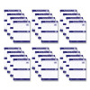 Graph Filler Paper, 3-Hole, 8.5 x 11, Quadrille: 4 Sq/In, 80 Sheets/Pack, 24 Packs/Carton