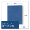 Pocket Folder, Accommodates (50) 11 x 8.5 Sheets, Dark Blue, 250/Carton