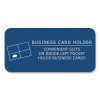 Pocket Folder, Accommodates (50) 11 x 8.5 Sheets, Dark Blue, 250/Carton