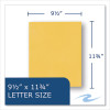Pocket Folder, Accommodates (50) 11 x 8.5 Sheets, Gold, 250/Carton