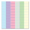 Enviroshades Legal Notepads, Wide/Legal Rule, (50) Assorted Color 5 x 8 Sheets, 72/Carton