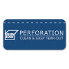Wide Landscape Format Writing Pad, Medium/College Rule, 40 Canary 11 x 9.5 Sheets, 18/Carton