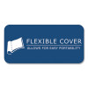 Poly-Flex Composition Notebook, Medium/College Rule, Randomly Assorted Cover Colors, (70) 9.75 x 7.5 Sheets, 24/Carton