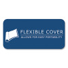 Flexible Cover Composition Notebook, Wide/Legal Rule, Blue Cover, (48) 10.5 x 8 Sheets, 72/Carton