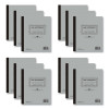 Lab And Science Two-Part Carbonless Notebook, Quadrille Rule (4 Sq/In), Gray Cover, (50) 11 x 9.25 Sheets, 12/Carton