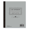 Lab And Science Two-Part Carbonless Notebook, Quadrille Rule (4 Sq/In), Gray Cover, (50) 11 x 9.25 Sheets, 12/Carton