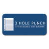 Stiff-Back Pad, Medium/College Rule, (100) White 8.5 x 11 Sheets, 36/Carton