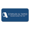Stiff-Back Pad, Medium/College Rule, (100) White 8.5 x 11 Sheets, 36/Carton