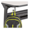 Table Hooks, 1.25 x 1.75 x 3.25, Black, 6/Pack