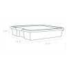 Project Box, 12" x 12", Clear, 5/Pack
