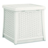Elements End Table With Storage, Square, 18.75w x 18.75d x 18h, Ice Cube Top, Ice Cube Base/Legs
